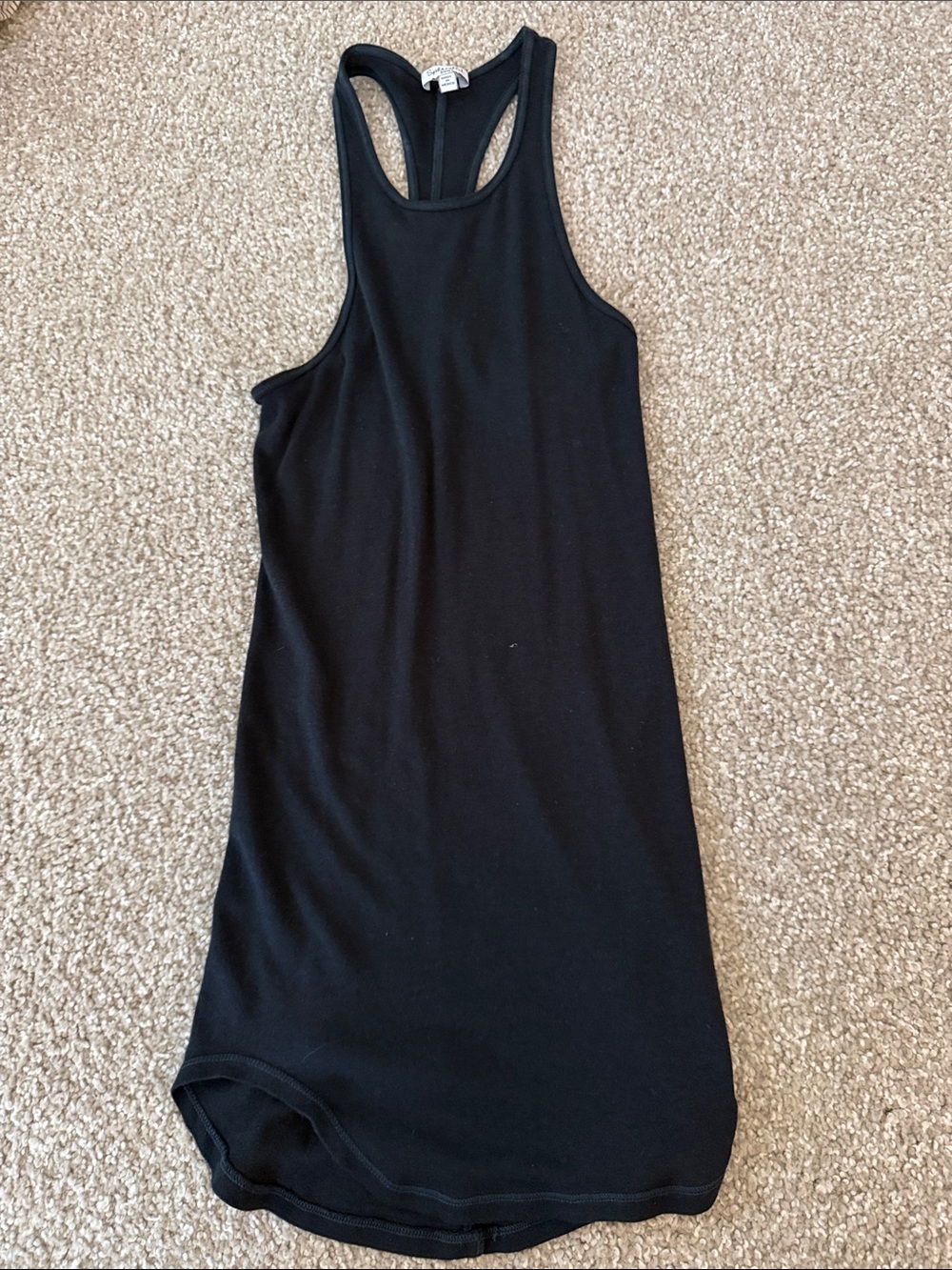 Black Racerback Tank - Women